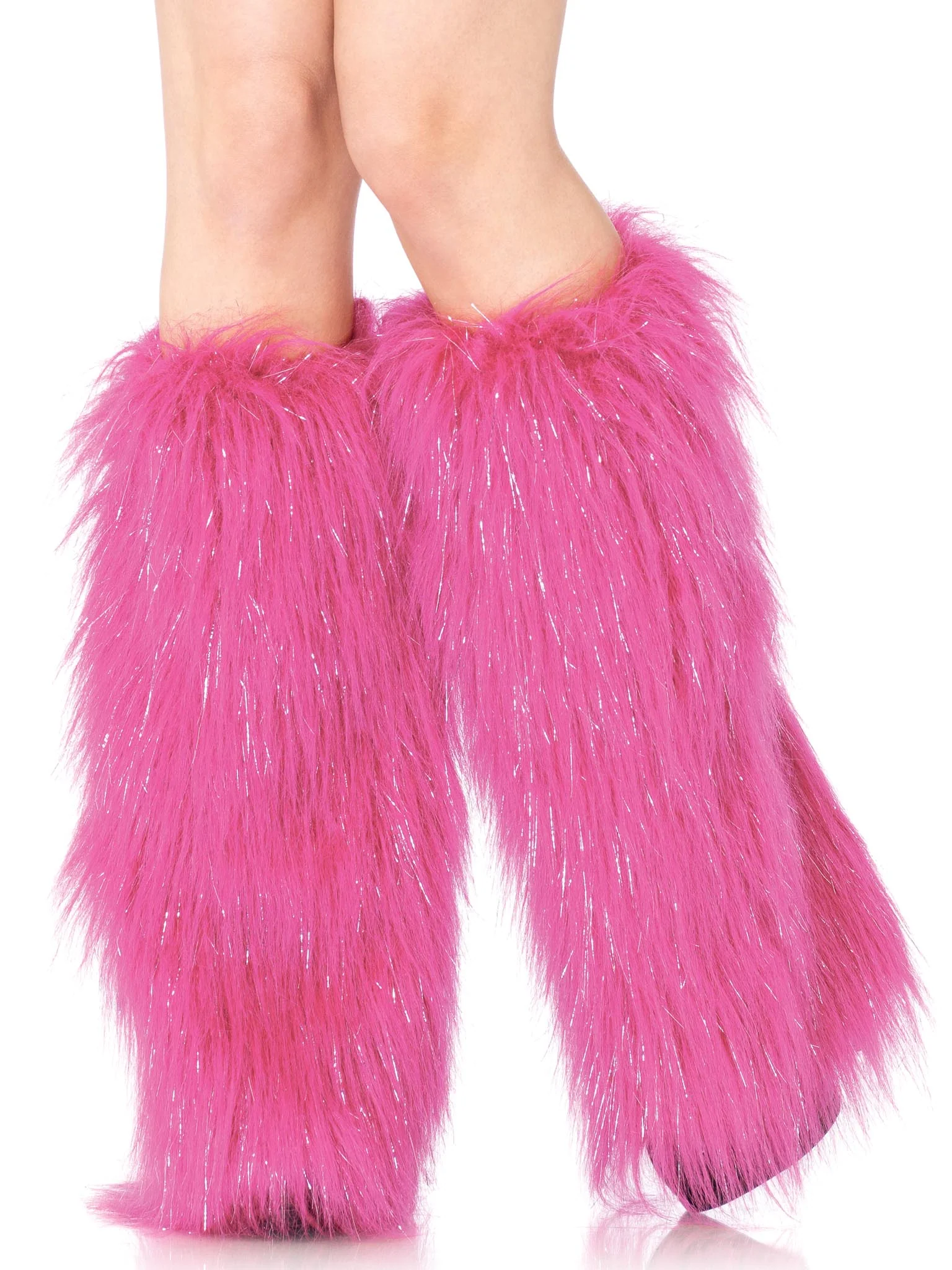 Kira Furry Leg Warmers - Image 3