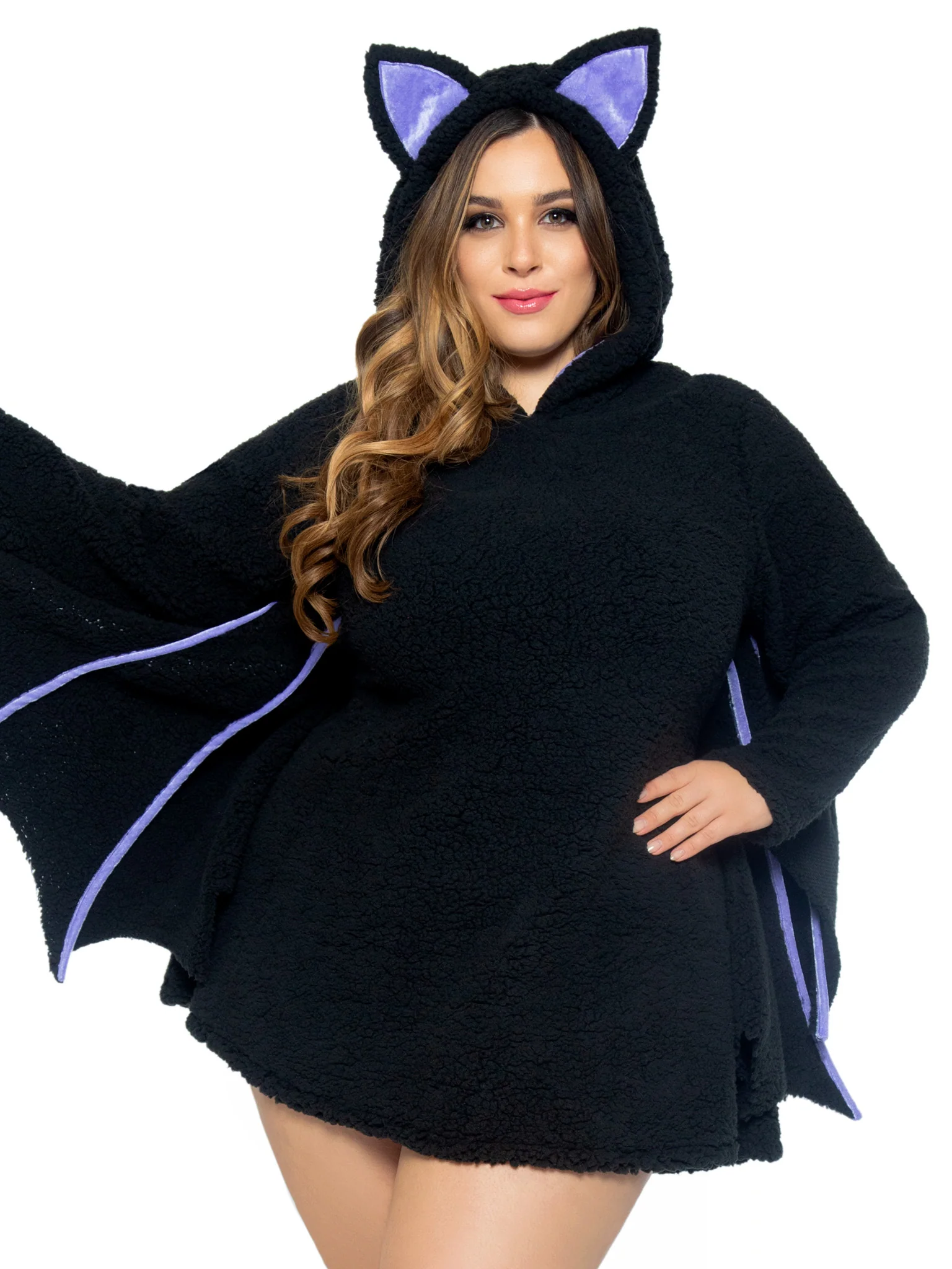 Plus Moonlight Bat Costume - Image 3