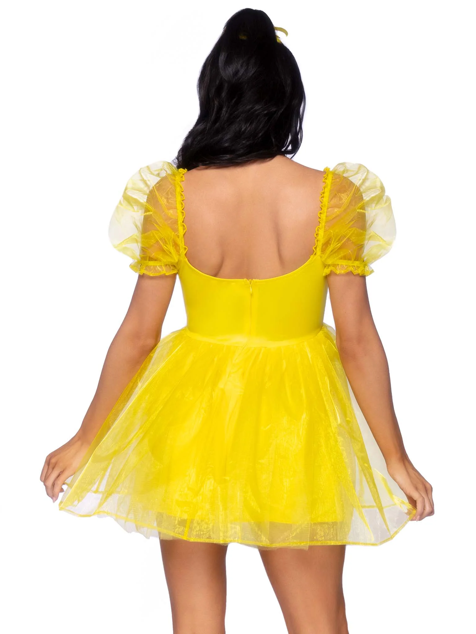 Frosted Organza Babydoll Dress - Image 11