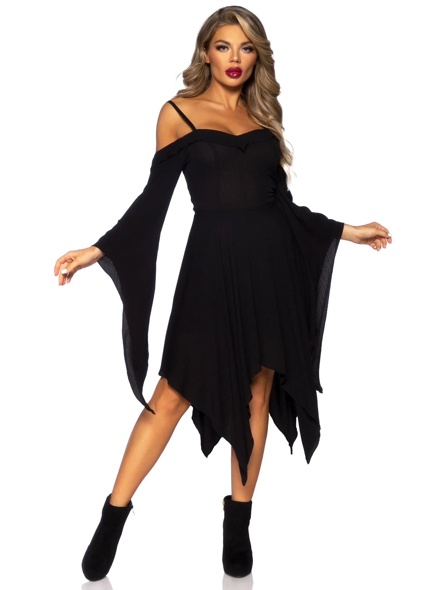 Bell Sleeved Peasant Dress - Image 8