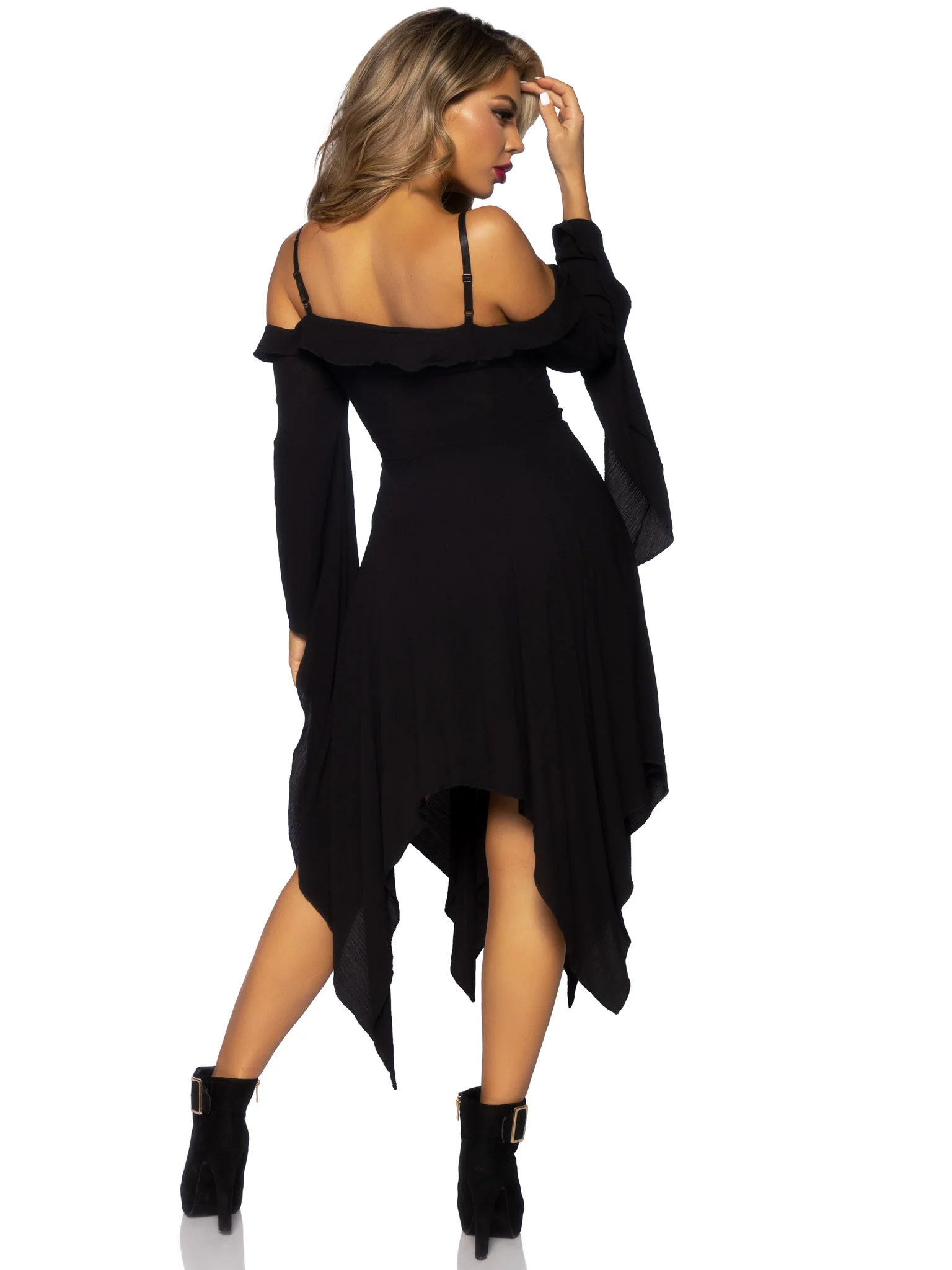 Bell Sleeved Peasant Dress - Image 9