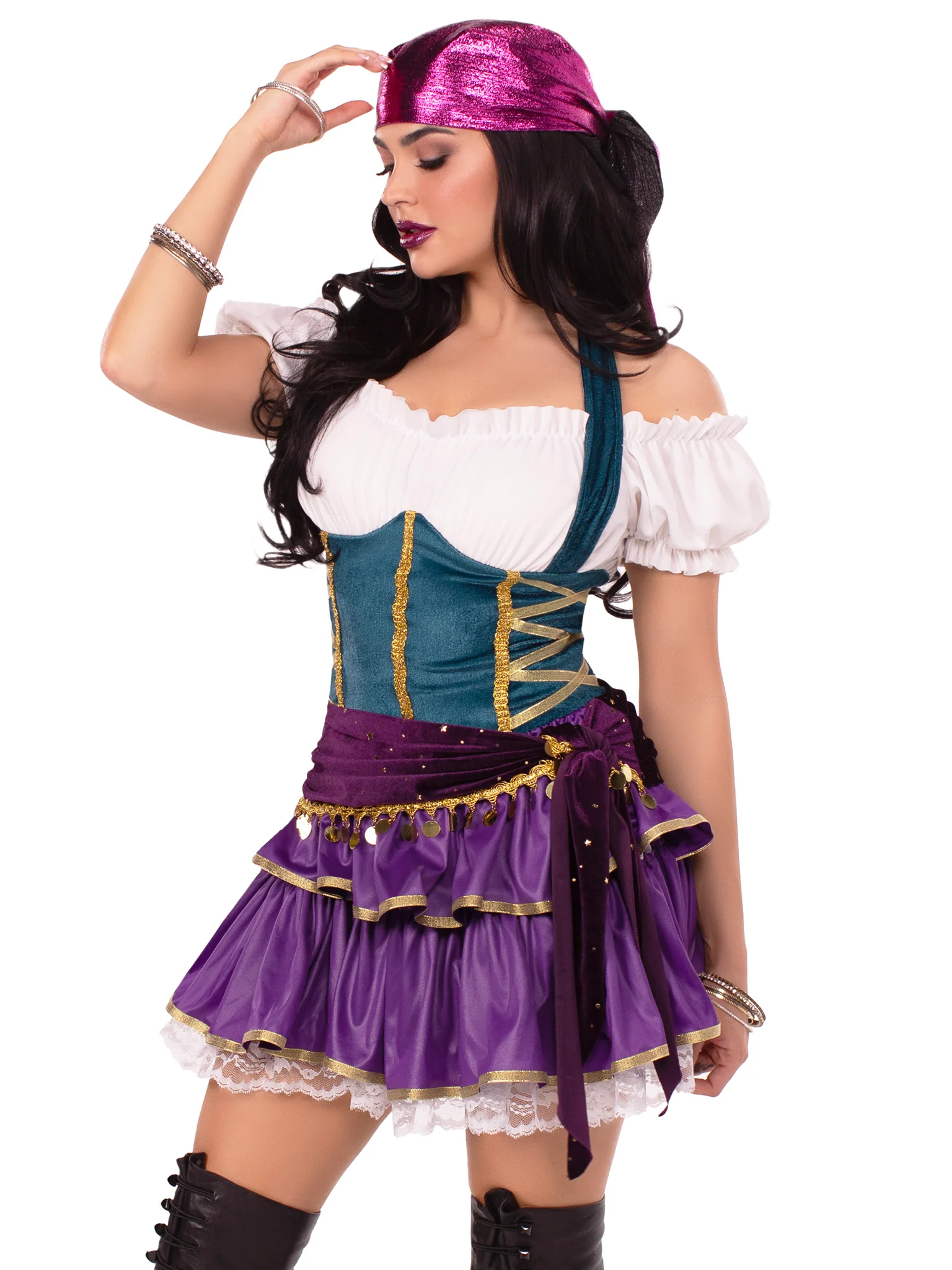 Tarot Card Temptress Costume - Image 3