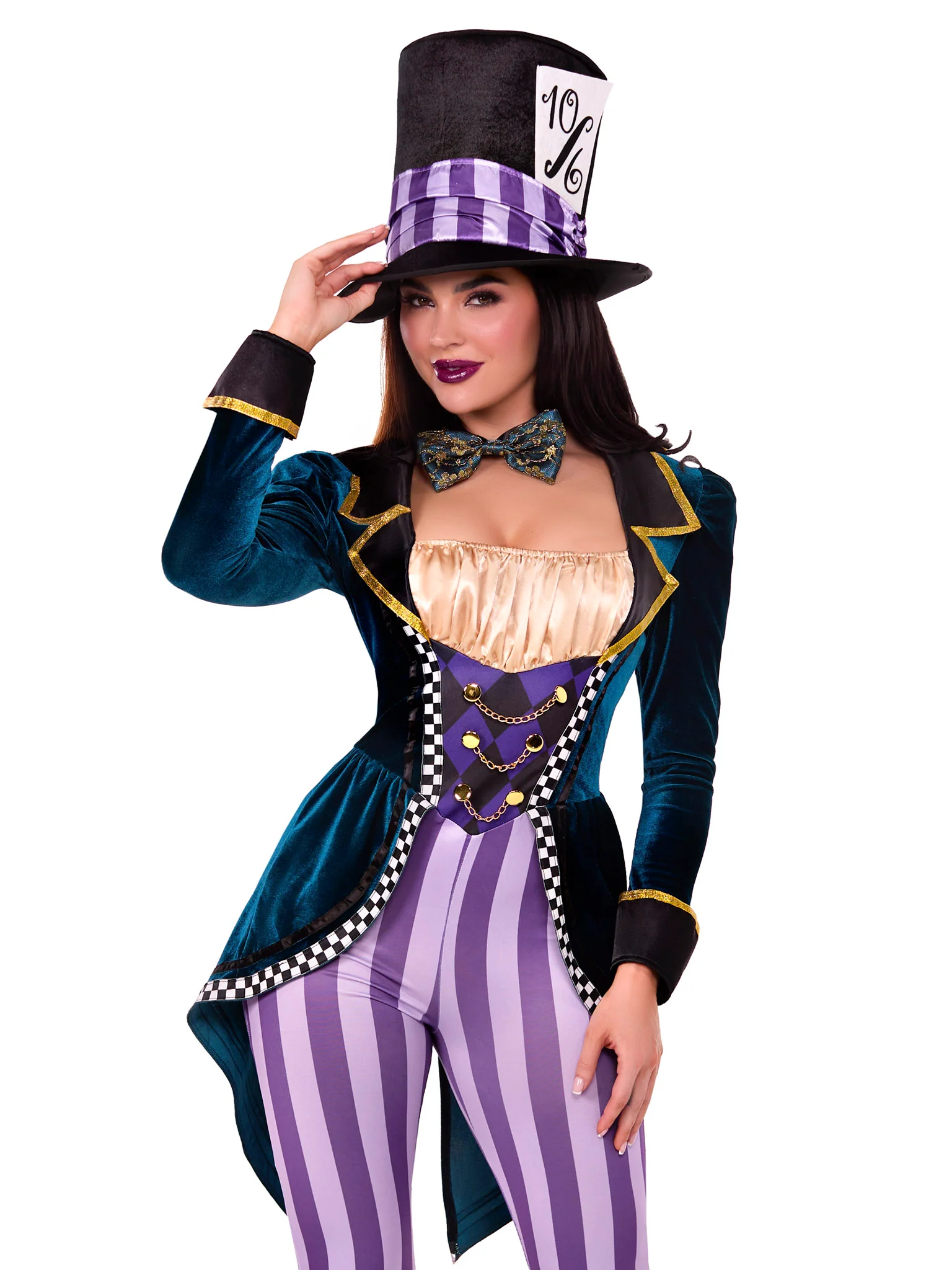 Classic Mad Hatter Costume - Image 4